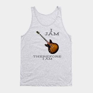 I jam therefore I am Tank Top